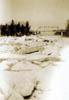 Ice in Waiski River, 1938